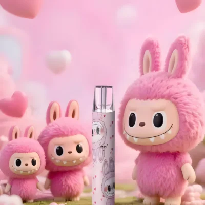幸運主機labubu粉色-510x765.jpg_upscayl_4x_upscayl-standard-4x 幸運主機|拉佈佈聯名限定款 Luckin 特別版煙桿 潮酷外觀 × 穩定輸出 × 多煙彈通用